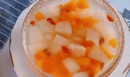 吃雪梨瓜甜品视频